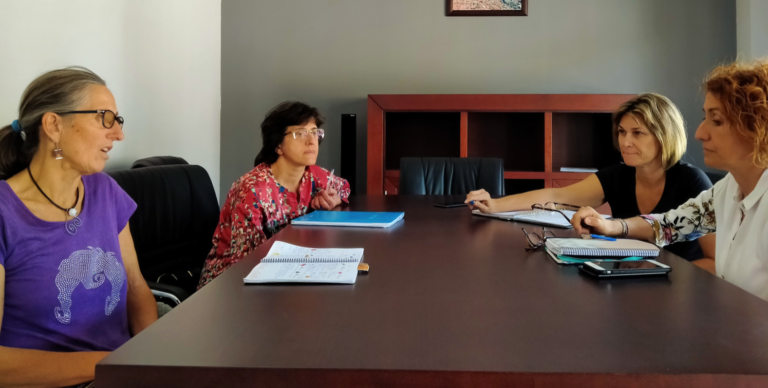 Trabajadoras sociales de la mancomunidad del valle del Jerte